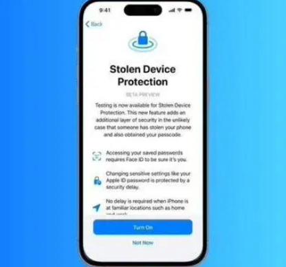 石排镇苹果授权维修店分享被盗设备保护功能开启方法 